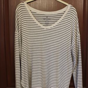 AEO Stripped Long Sleeve